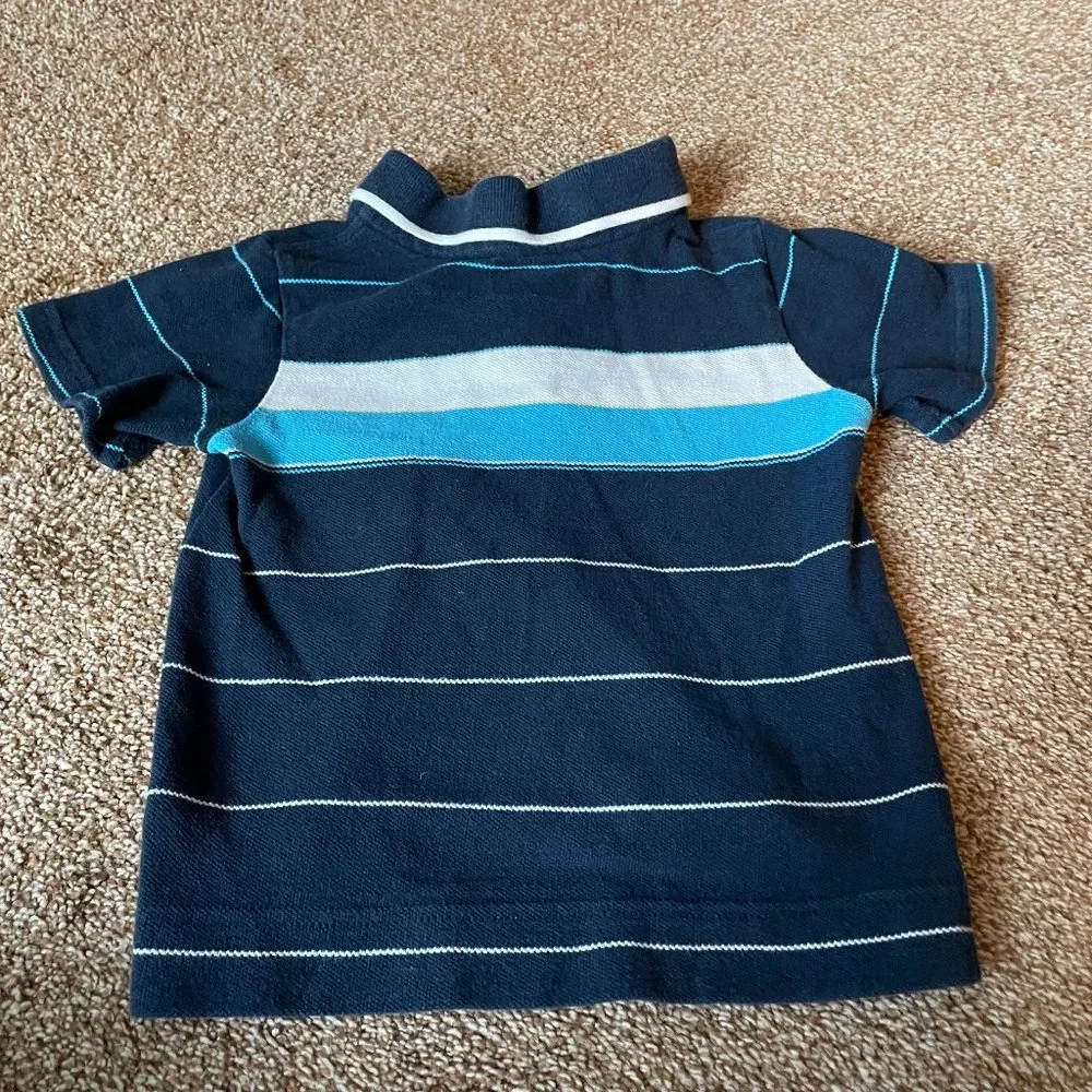 Old Navy short sleeve blue polo 2T